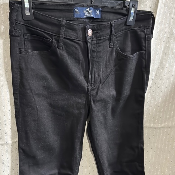 Hollister Black Bootcut Jeans Classic Style - Picture 3 of 7